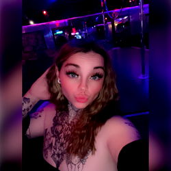 Stylish Model Posing at a Nightclub