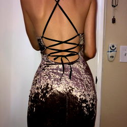 Model Jade in a Glamorous Dress