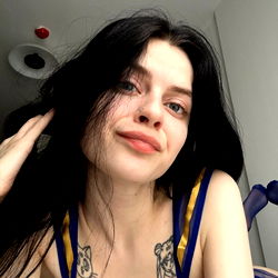 Mysterious Woman with Long Hair