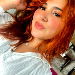 Fashionable Colombian Model Posing in Casual Style