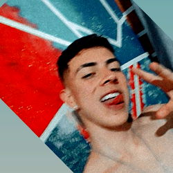 Sexy Fitness Model Santi García Posing Shirtless