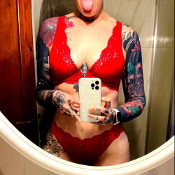 Exclusive Babydoll OnlyFans Photos: Gorgeous Model in Red Lingerie