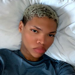 Jordan, Model for Castle, Captured in a Casual Selfie