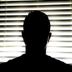 The Silhouette of a Mysterious Figure