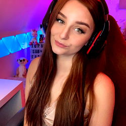 A Young Female Gamer