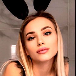 Stylized OnlyFans Model with Bunny Ears