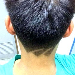 Modern Hair Design by Aonnoiiz: Angled Crew Cut