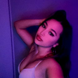 Fashionable young adult model Athena