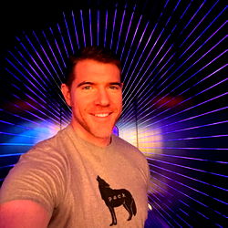 Minnesota-Based Model Legrand Wolf Posing in a Studio