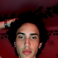 Adrián Calle, a Colombian model showcasing his unique pose