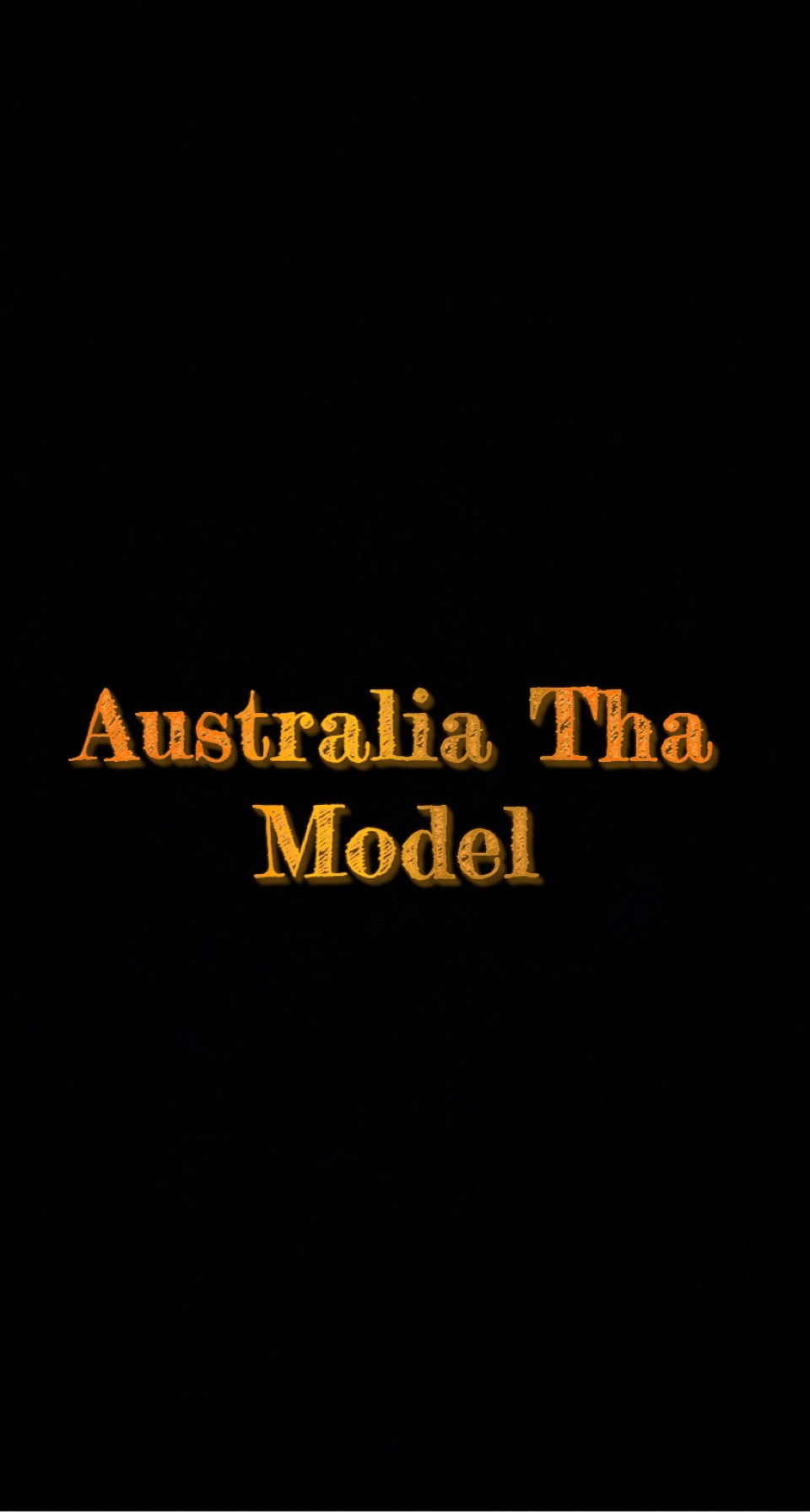 Australia Tha Model photo