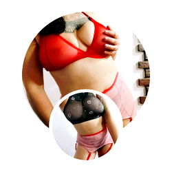 Onlyfans Model Miss Rowena's Red Lingerie