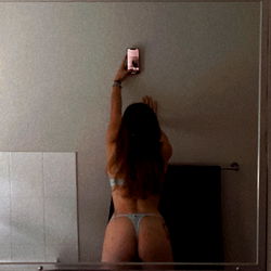 OnlyFans Model Jade X in Bathroom Mirror