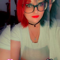 Babybear in a Vibrant Shirt and Colorful Makeup