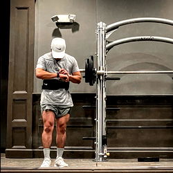 Alex in Gym-Workout Routine