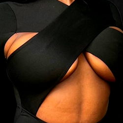 Black and White Photograph of OnlyFans Model Consinna