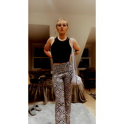 AmberRose - A Model in a Stylish Outfit