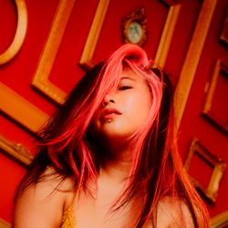 Vivid Model Poses for OnlyFans