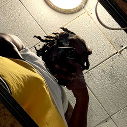 Funny and Playful Photo of Big D!ck Bise, The Panty Bandit from Detroit