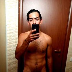 Allan, Italian Onlyfans Model Striking a Pose for the Camera