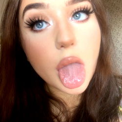 Model bunny with long eyelashes and a playful expression