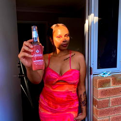 Tanika's Summer Vibes with Pink Sorbet