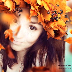 Aesthetic Fall Leaves Headband,