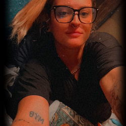 Glamorous Social Media Post with OnlyFans Model DramaFrogs