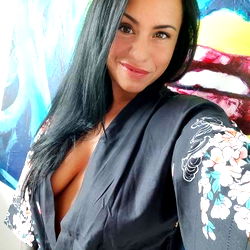 Adéla, Model and Artist, Sharing Her World