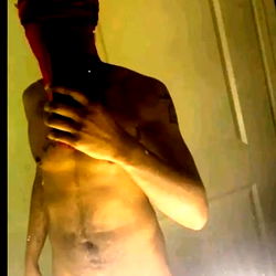 Model in Intimate Bathroom