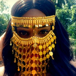 Model Showcasing Oriental-Inspired Jewelry with OnlyFans Reference