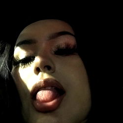 Stylish Female Model Striking Pose on the Streets