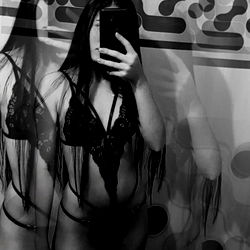 Artistic Black and White Photography of a Model on OnlyFans