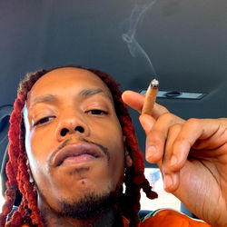 Baltimore Rapper Smoking A Cigarette