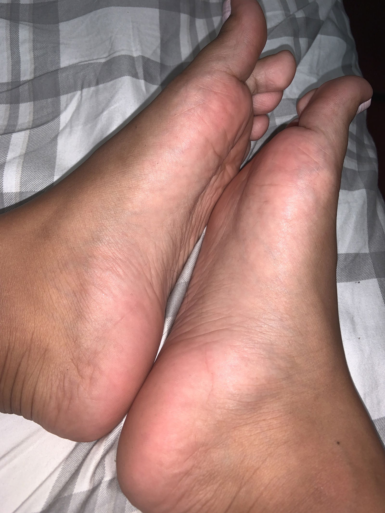 Baby doll feet photo