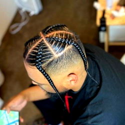 Dunkin Deeznutz - Trendy Hair Style with Cornrows and Braided Hairstyle