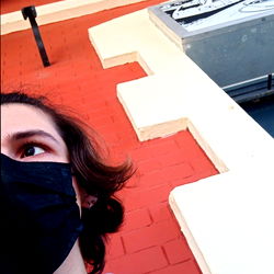 A candid moment captured on the streets