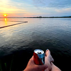 Cool Scenery at Sunset with Alaskan Hottie