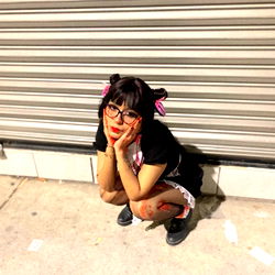 Peachsand, a vibrant cosplay artist and influencer