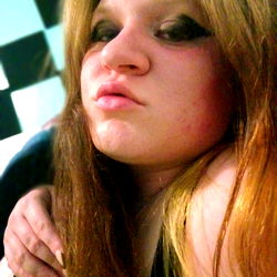 Awkward Pose in Black and White