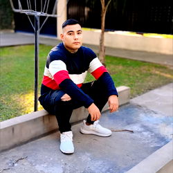 Fashionable Model Posing for a Photoshoot