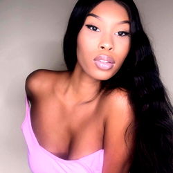 OnlyFans Model Alanna, Sultry and alluring in a pink bathing suit