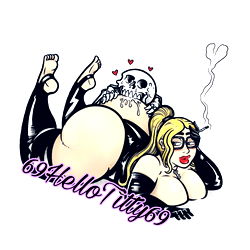 Creative and Playful Sketch of a Model