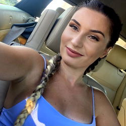 Beautiful OnlyFans Model Antonia Tf in Car