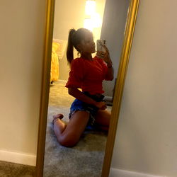 Amina Faye in OnlyFans Photoshoot