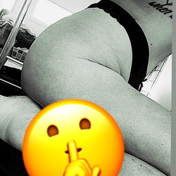 Model in Black and White