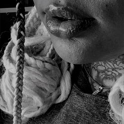 Fashion-forward Fenty Beauty Model