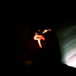 Mysterious Figure in Nighttime