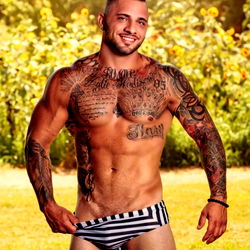 King Knoxxx in a Swimsuit