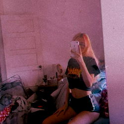 Cathrine, A Model in Her Space